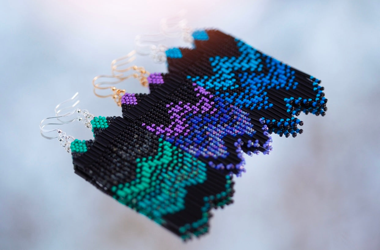 Spring Night - Beaded Fringe