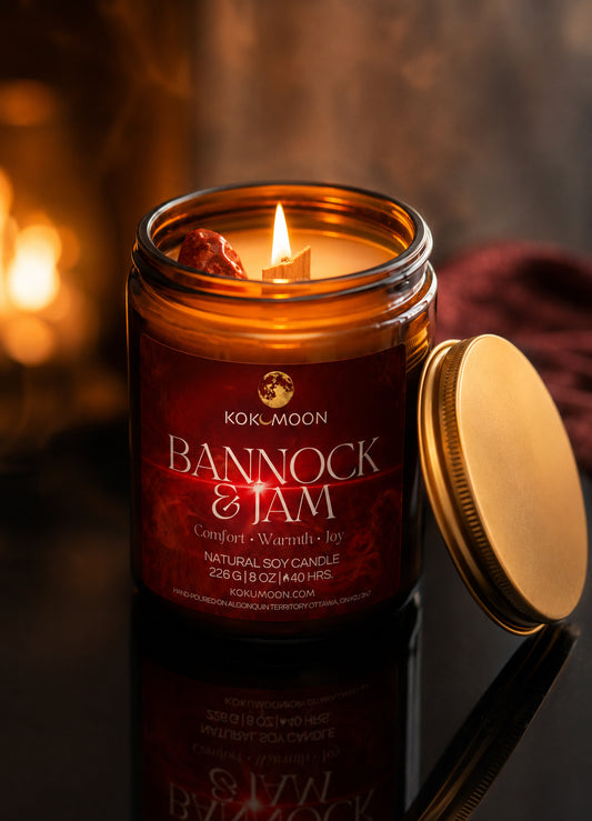 Bannock and Jam Candle