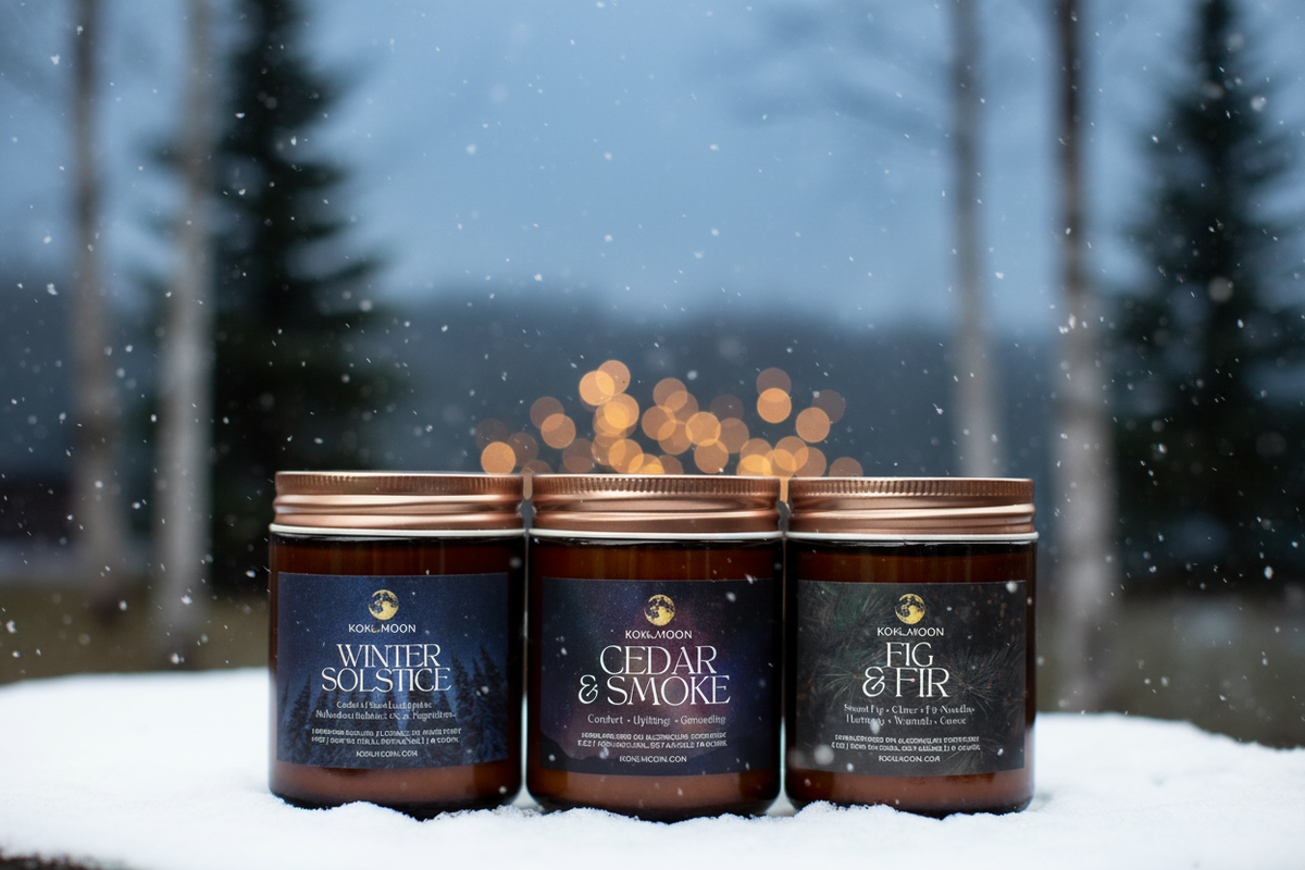 KOKUMOON Winter Candle Collection