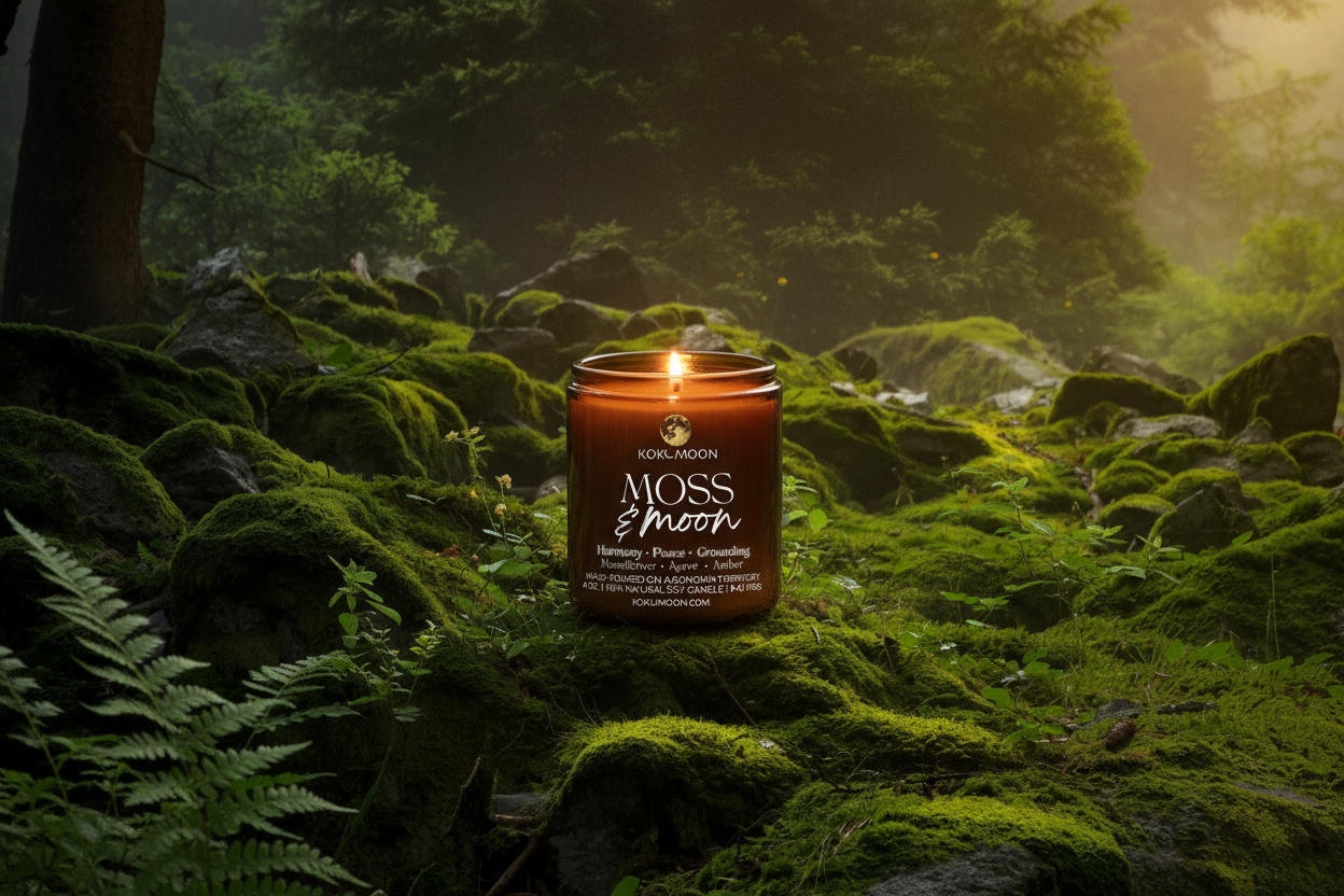Moss & Moon Grounding Candle