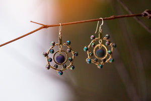 Earth in Druzy - 13 Moons