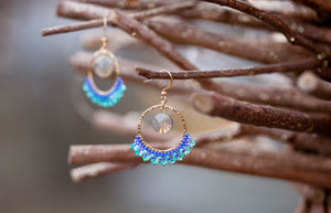 Moon Drops in Labradorite