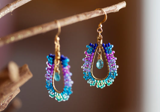 Northern Lights - Beaded Drops