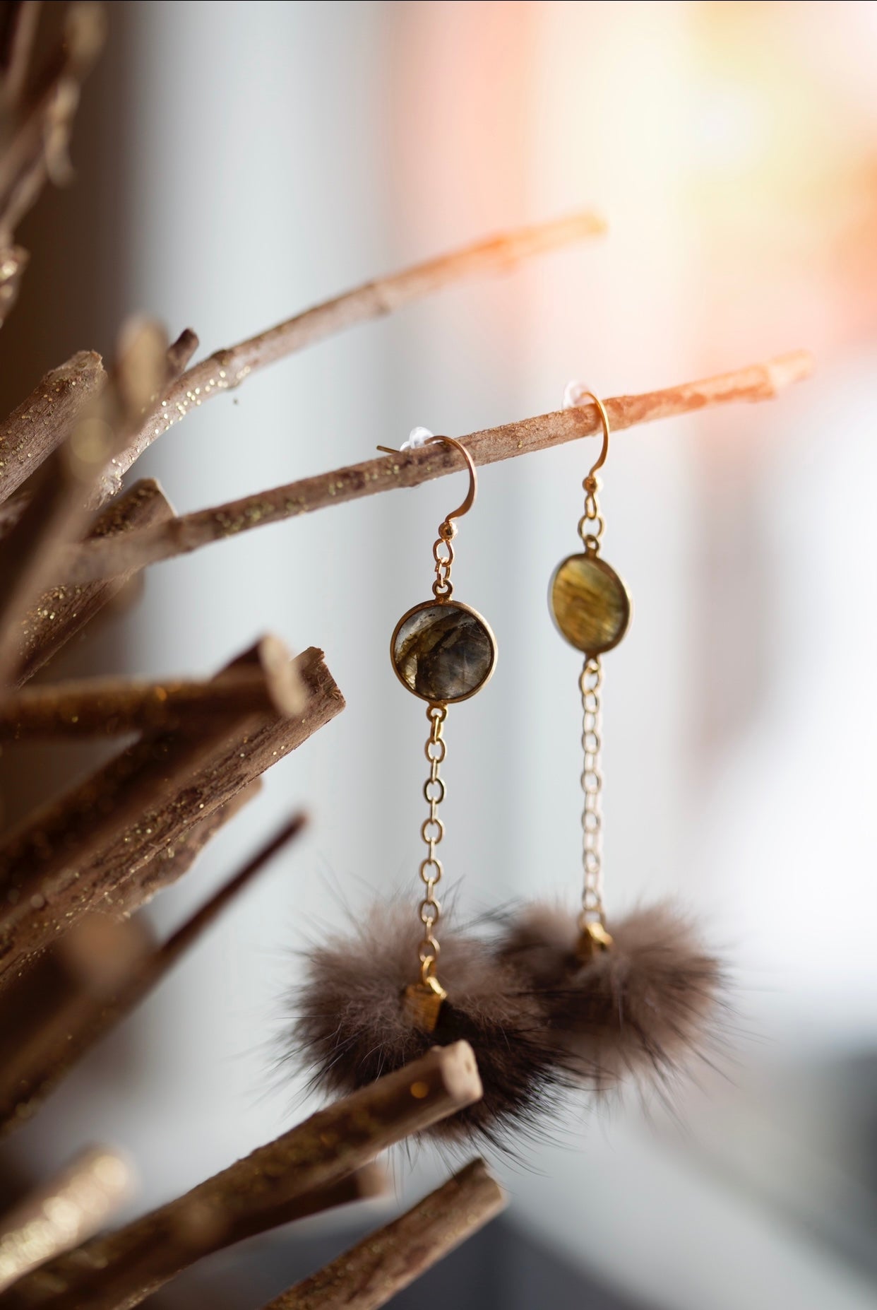 Drop Furs in Labradorite